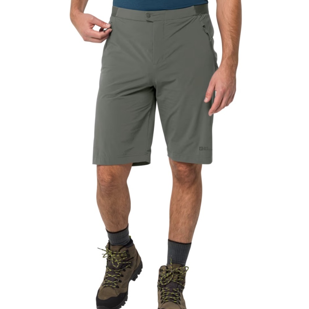 NWT Jack Wolfskin Prelight Short size M (men’s) Color: Gecko green (khaki)